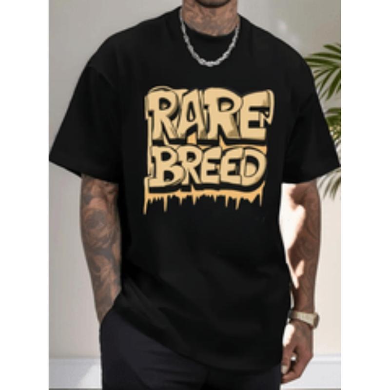 [Graphic Tees] Cotton street style   printed t shirt 100 cotton for men loose fit trendy and casual suitable for young...