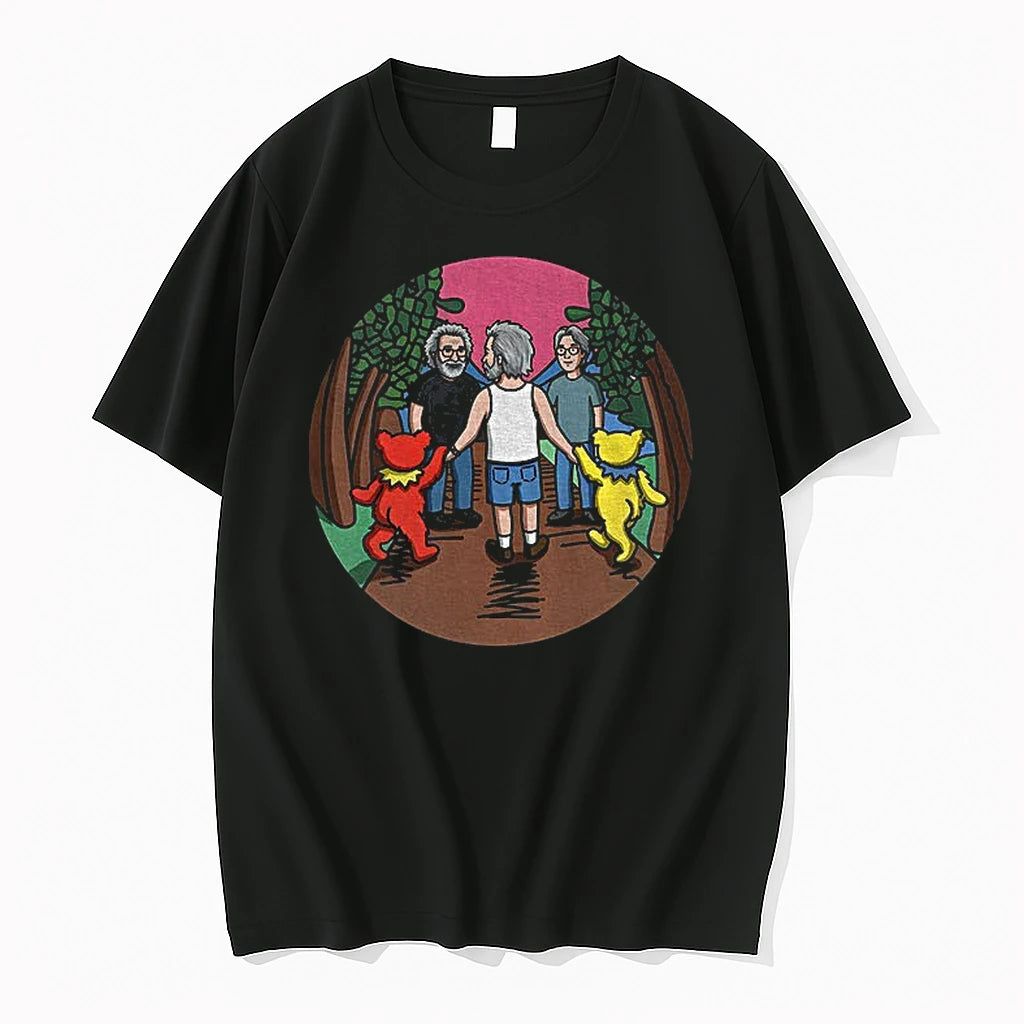 Grateful Dead Bob Weir Jerry Garcia Phil Lesh Dancing Bears Tshirts Sweater Hoodie, Sweatshirt | HypeDripTees.com