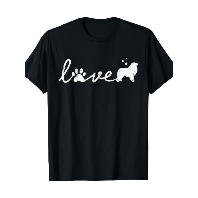 Great Pyrenees Pyr Mom Dad Dog Love Pet Paw Gift T-Shirt Made in USA Hoodie, Sweatshirt | HypeDripTees.com