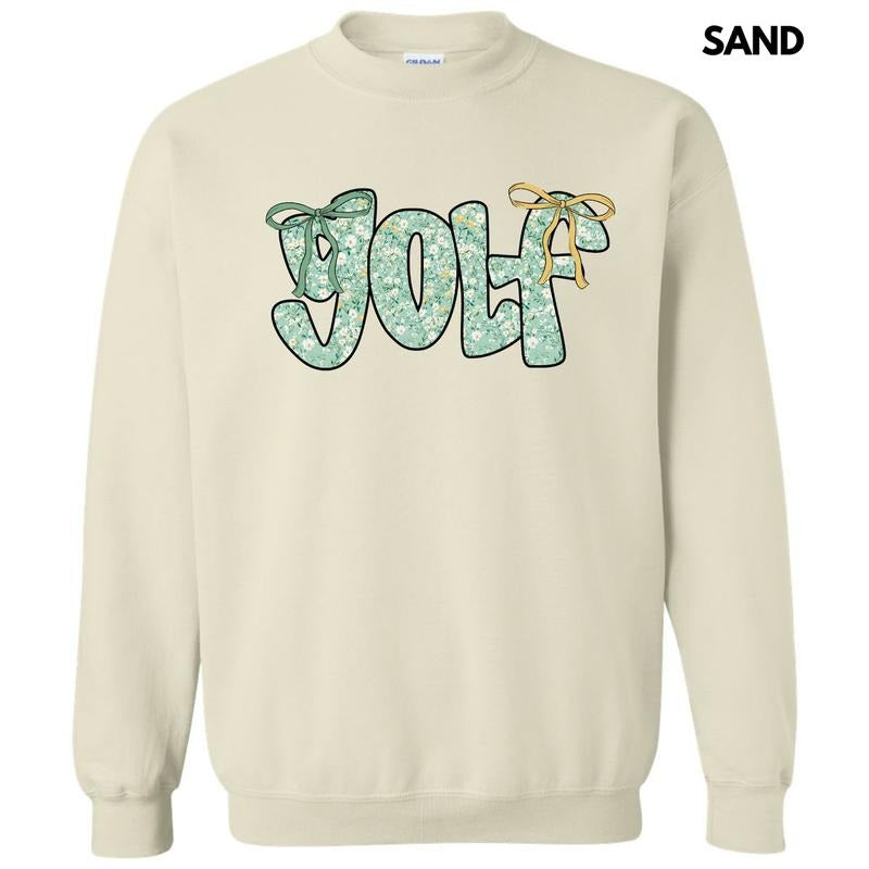 Green Floral Golf Sweatshirt 'NLB' T-Shirts, Hoodie | HypeDripTees.com