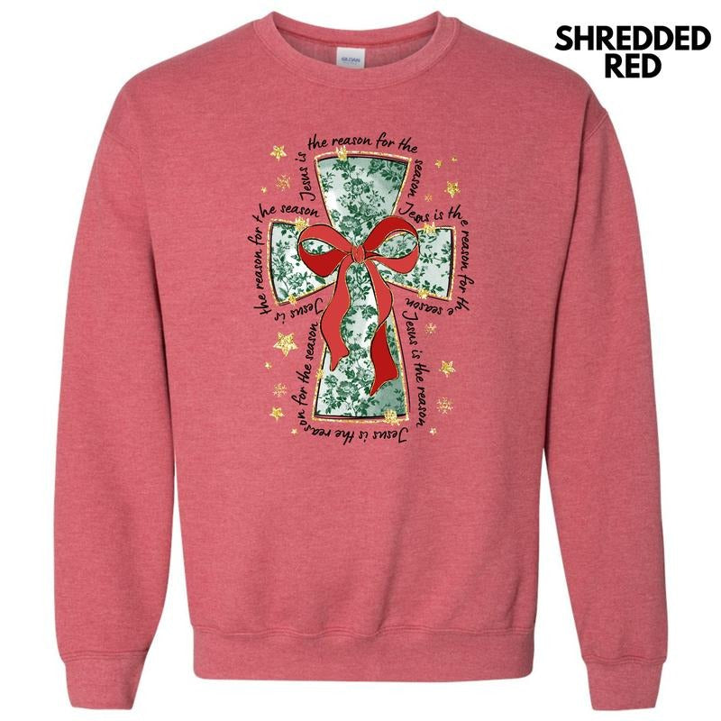 Green Jesus Season Cross Sweatshirt 'NLB' T-Shirts, Hoodie | HypeDripTees.com