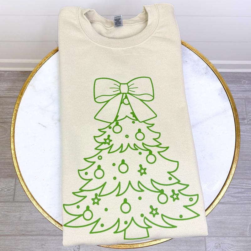 Green Tree PUFF Sweatshirt T-Shirts, Hoodie | HypeDripTees.com