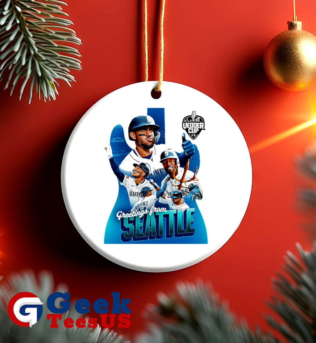 Greeting from Seattle Mariners baseball Winners Vedder Cup 2025 the Inaugural Series shirt