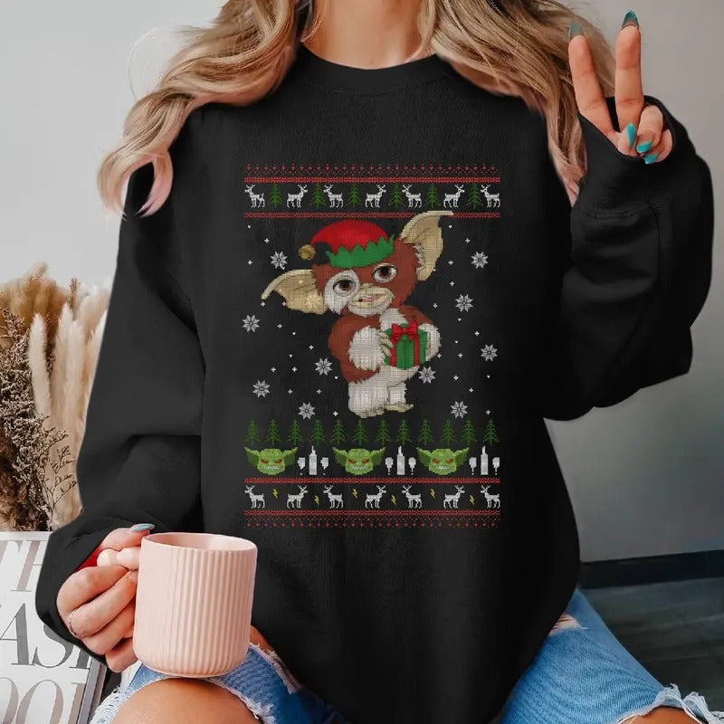 Gremlins Merry Christmas Ugly Christmas Shirt Gremlins Christmas Sweatshirt Family Christmas Vacation Sweatshirt Hoodie