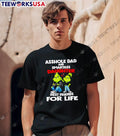 Grinch Family Matching Grinchy Gift Asshole Dad and Smartass Daughter Best Friends for Life T-Shirt
