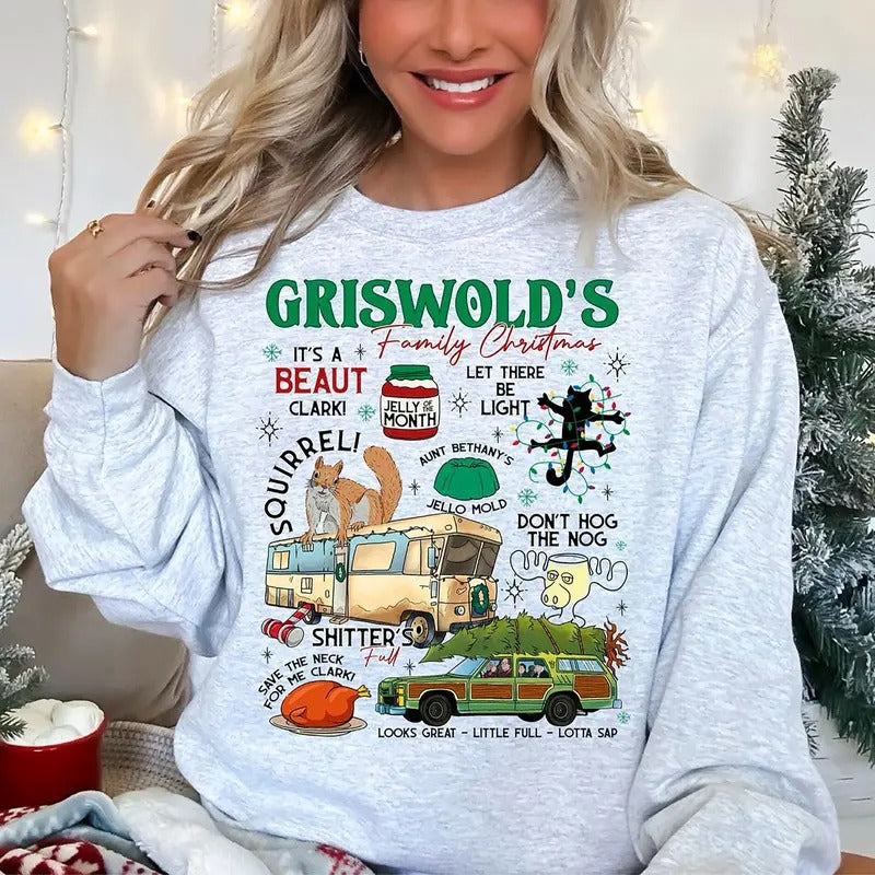 Griswold Christmas Sweatshirt, Griswold Co Shirt, Christmas Tree Farm Shirt, Family Vacation Matching Shirt, National...