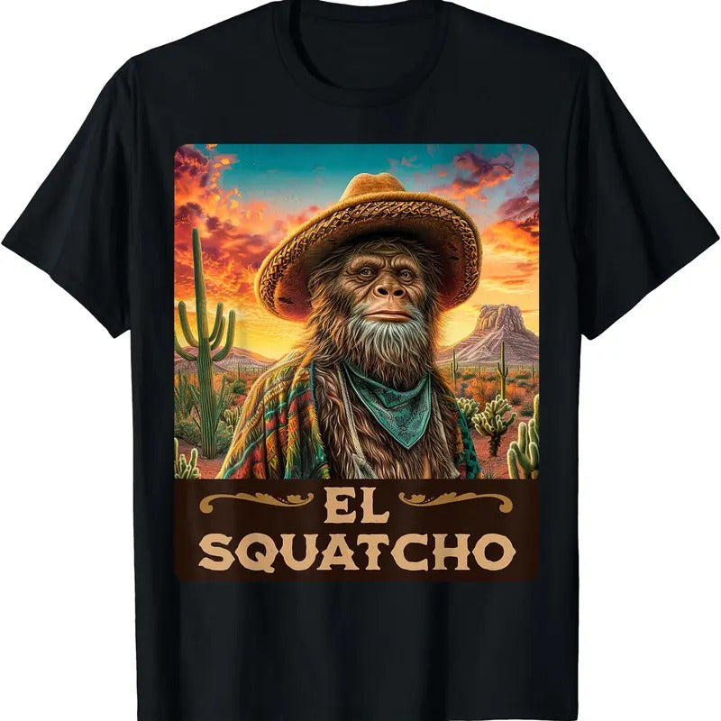 Guardian Desert: Bigfoot Sasquatch & El Squatcho T-Shirts, Hoodie, Sweatshirt