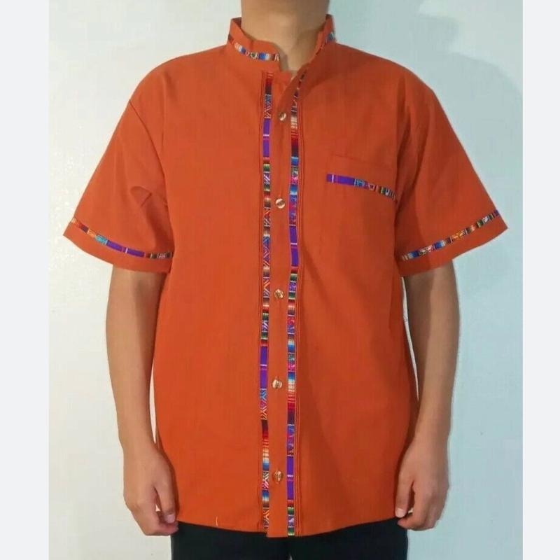 Guayabera marron shirt Casual Slim-fitting Hoodie, Sweatshirt | HypeDripTees.com