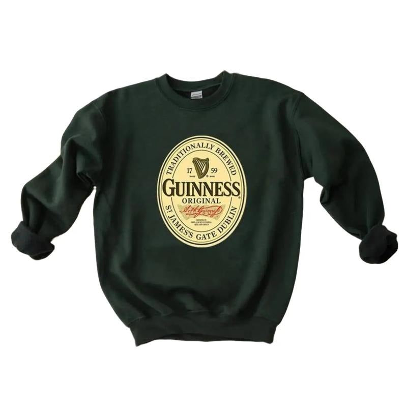 Guinness Beer Sweatshirt, Irish Dry Stout Unisex Sweater, Gift For Women T-Shirts, Hoodie | HypeDripTees.com