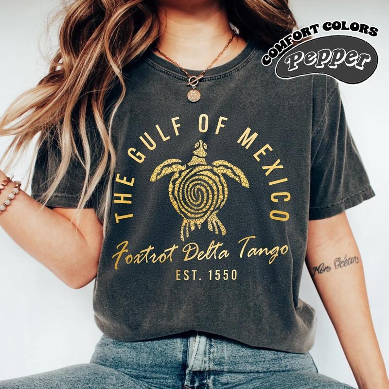 Gulf Of Mexico  T- Shirt, Foxtrot Delta Tango T-Shirt, Fdt Shirt, Liberal Shirt, Gift For Democrat Shirt, Feminist Shirt...