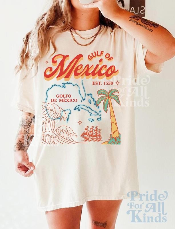 Gulf Of Mexico Shirt Anti Fascist Liberal Tshirt Liberal Feminist Human Rights Social Justice Shirt Leftist Shirt Fight...