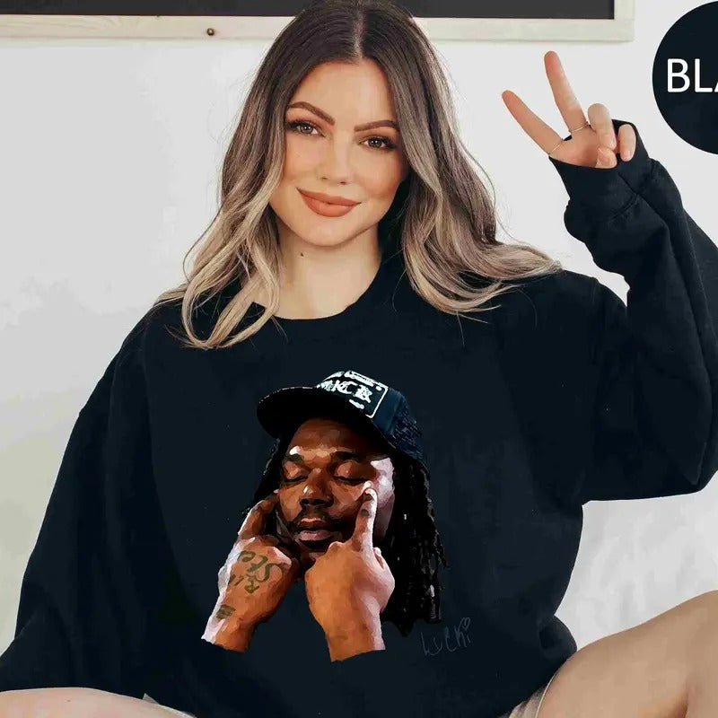 Gunnaaa Graphic Rap Sweatshirt, Featuring Bold Big Face Design T-Shirts, Hoodie | HypeDripTees.com
