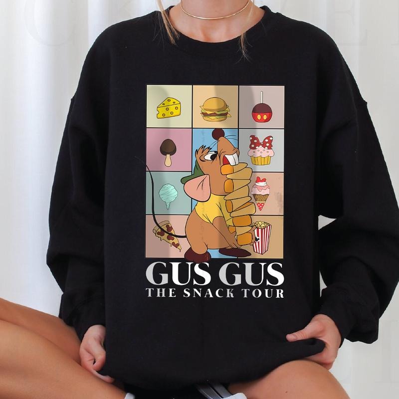 Gus Gus The Snack Tour T-Shirt, Mouse Friends Shirt, Snack Shirt, Gus Gus T-Shirt Hoodie, Sweatshirt | HypeDripTees.com