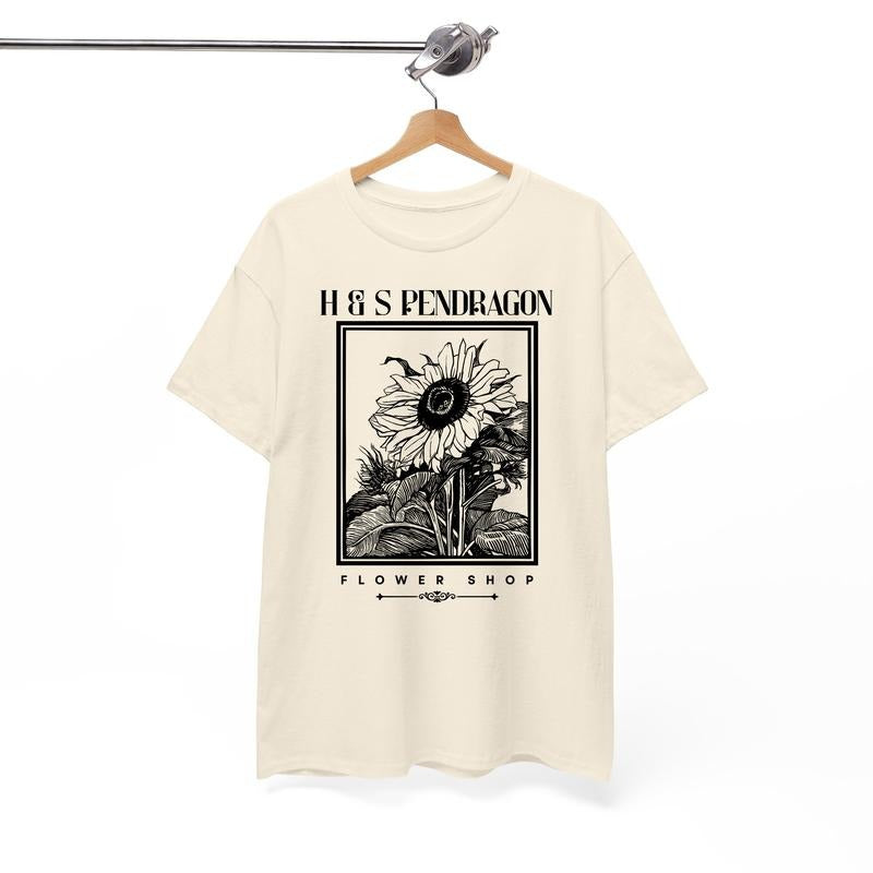 H&S Pendragon Flower Shop Shirt, Howl's Moving Castle Shirt, Anime shirt, Miyazaki Hayao Shirt Hoodie, Sweatshirt