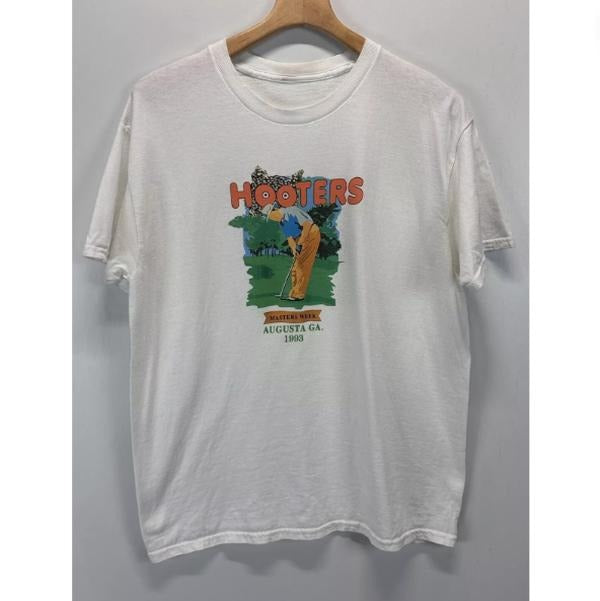 HOOTERS Masters Week 1993 Vintage Hooters Golf Tee, Unisex T-Shirt, For Men Women Menswear Top Streetwear Hoodie, Sweatshirt