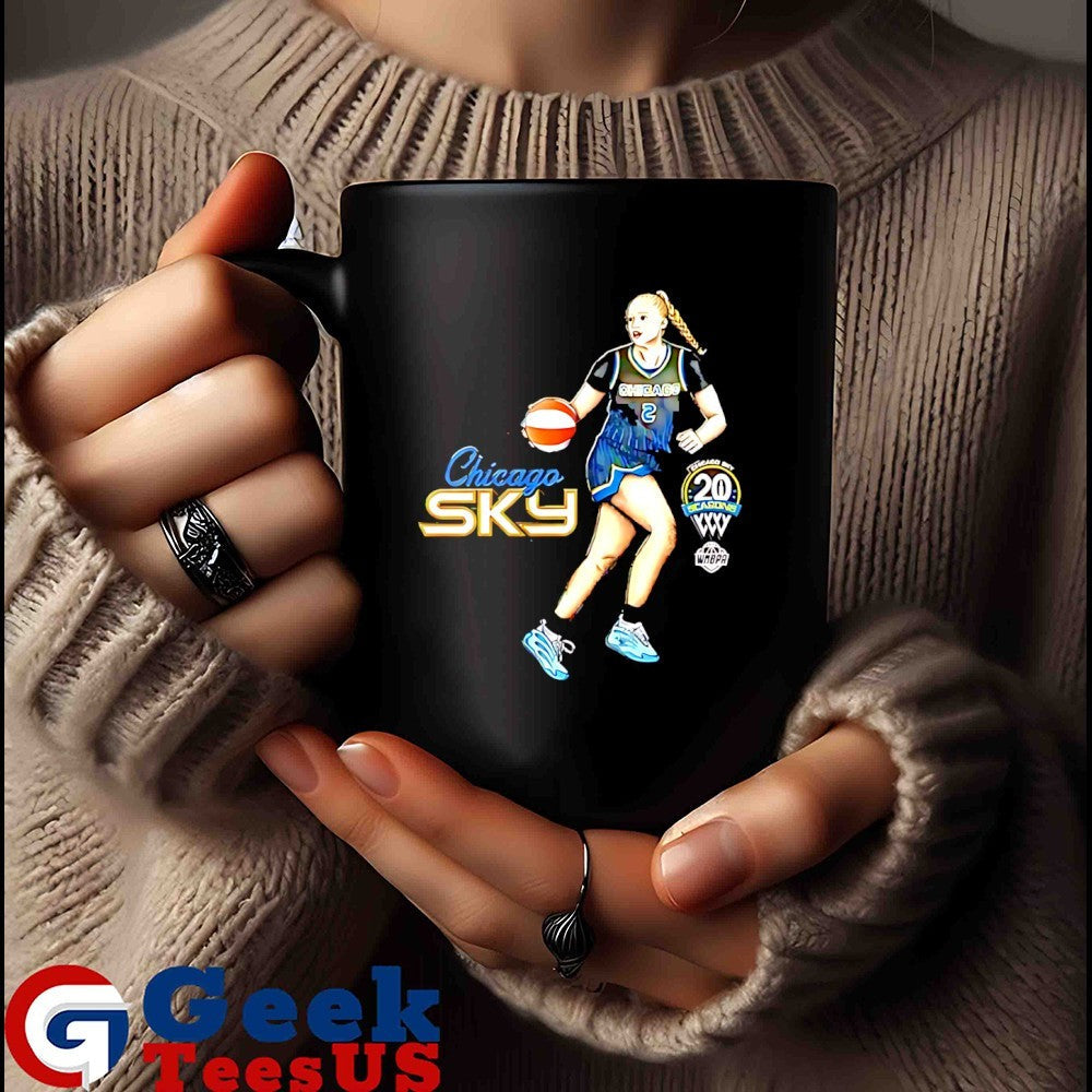 Hailey Van Lith Chicago Sky 20 Seasons 2025 WNBA cartoon shirt