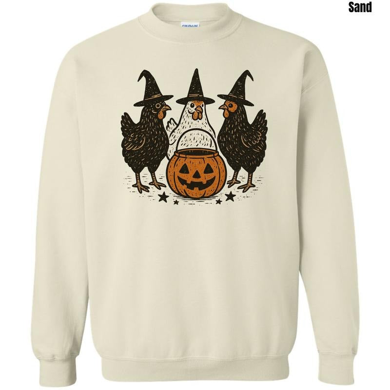 Halloween Chickens Sweatshirt 'NLB' T-Shirts, Hoodie | HypeDripTees.com