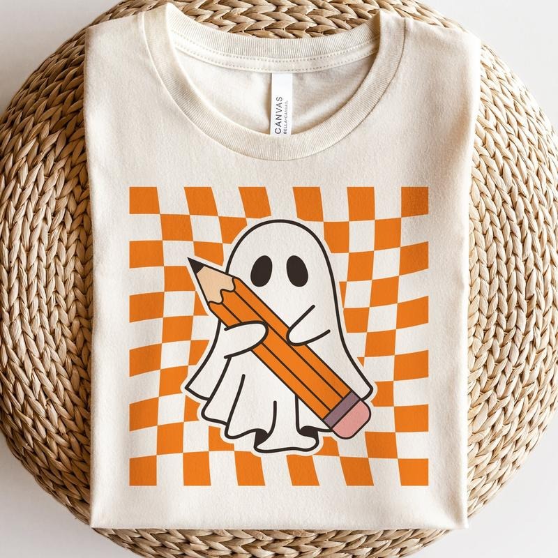 Halloween Cute Ghost Shirt, Spooky Vibes Shirt, Spooky Season Ghost Shirt, Halloween Fall Shirts Hoodie, Sweatshirt