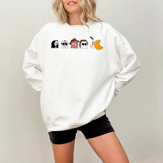 Halloween Friends Shirt, Halloween Movie Characters Sweater, Cute Halloween Movies Crewneck, Vintage 90s Halloween Movies Sweatshirt, Halloween Movies Fans Gift, Fall Season