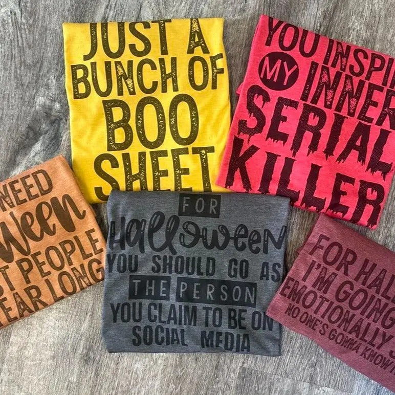 Halloween Graphic Tees - Snarky Shirts - Shirts for Women - Halloween Funny Shirts Hoodie, Sweatshirt | HypeDripTees.com