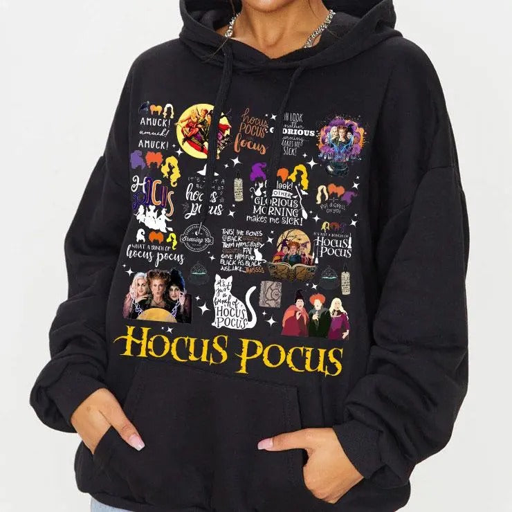 Halloween Hocus Pocus Quotes Unisex Shirt | Hoodie | Sweater Sweatshirt | HypeDripTees.com