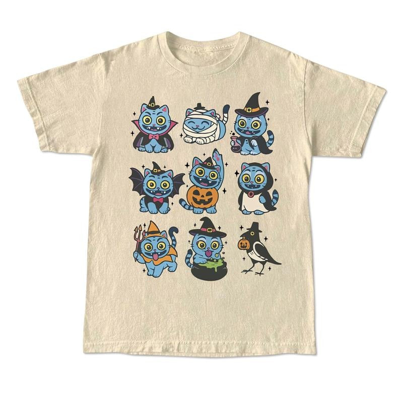 Halloween Kpop Hunter Tiger Graphic Tee, Pumpkin Fall Vibes Huntrix Jinu Youth Shirt, Gift for Friends Hoodie, Sweatshirt