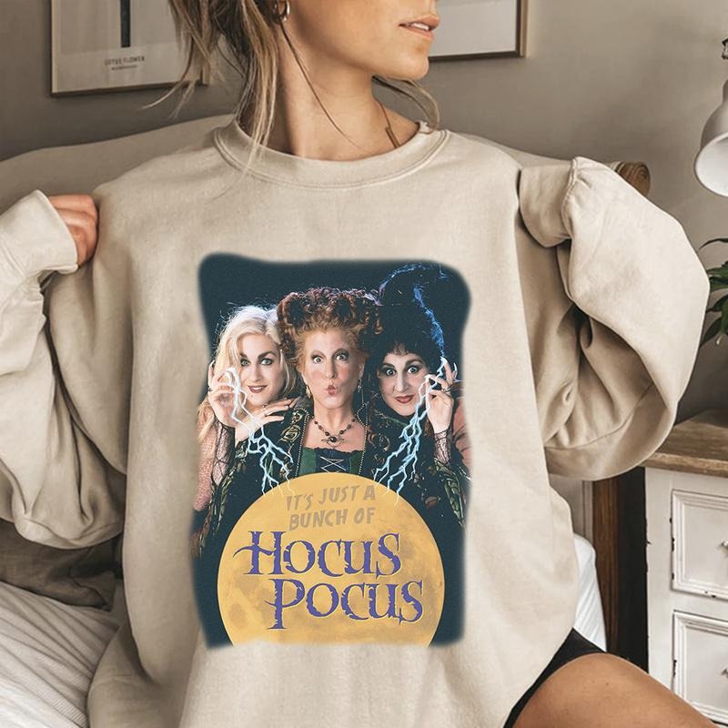 Halloween Sanderson Sisters Hocus Pocus Sweatshirtstyle{n002}2 T-Shirts, Hoodie, Sweatshirt | HypeDripTees.com