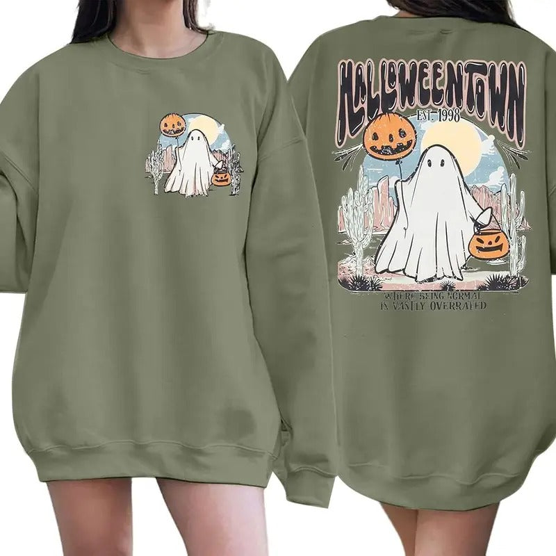 Halloween Halloweentown University Funny Party Spooky Academy Sweatshir T-Shirts, Hoodie, Sweatshirt
