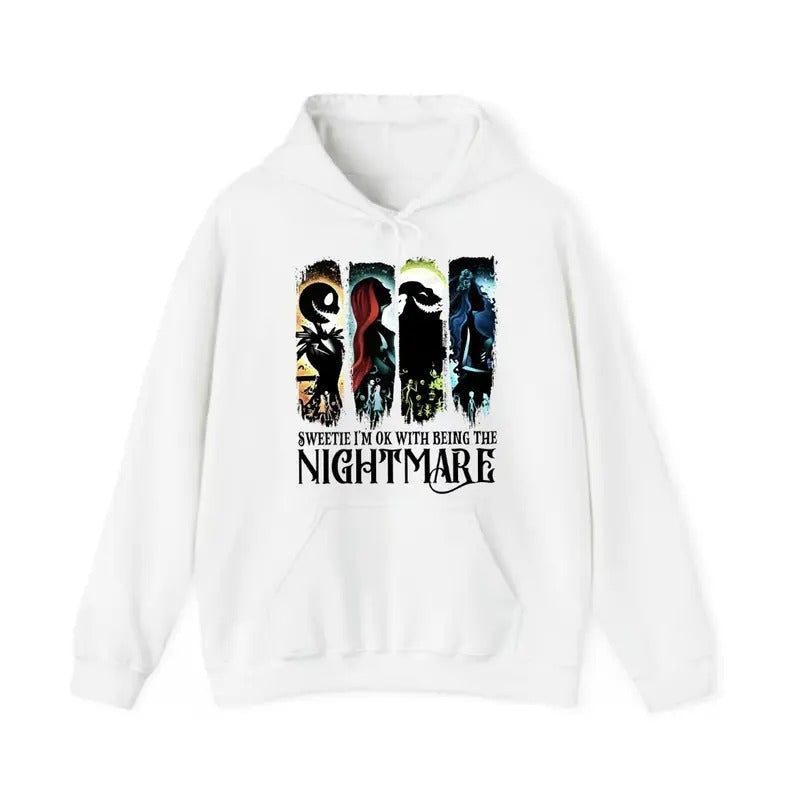 Halloween T-Shirt, Halloween Sweatshirt, Halloween Hoodie, Halloween Gift Lady Comfortstyle{n002}2 | HypeDripTees.com