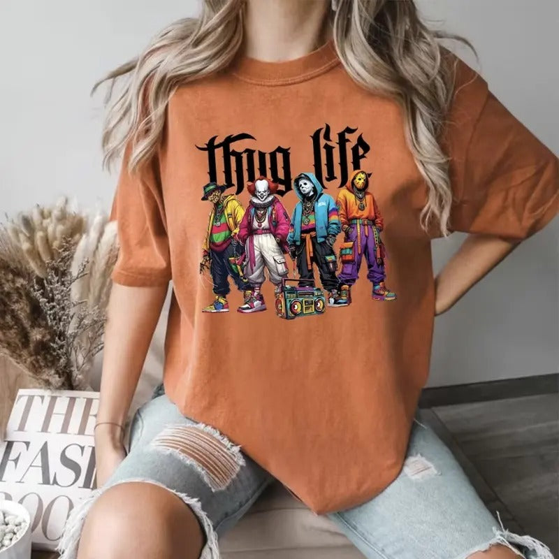 Halloween T-Shirt, Halloween Sweatshirt, Halloween Hoodie, Halloween Gift Shirt Lady | HypeDripTees.com