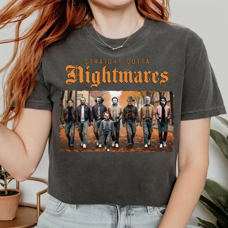 Halloween T-Shirt, Halloween Sweatshirt, Halloween Hoodie, Halloween Gift Shirt Tops Sweaters | HypeDripTees.com