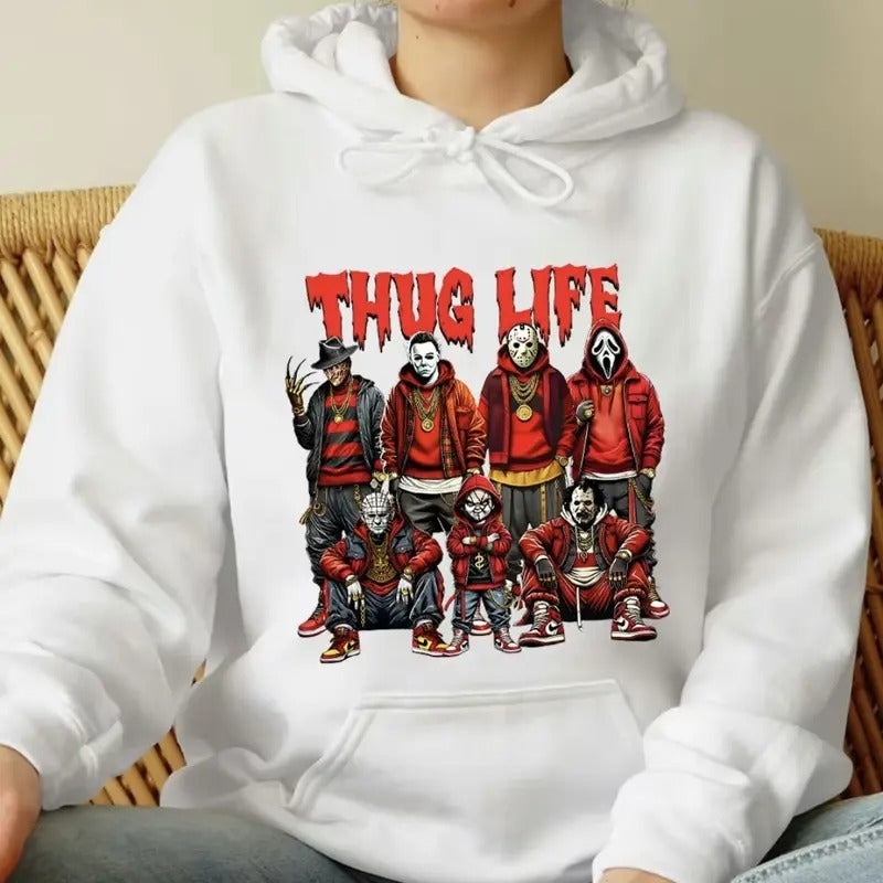 Halloween T-Shirt, Halloween Sweatshirt, Halloween Hoodie, Halloween Gift Sweatersstyle{n002}2 | HypeDripTees.com