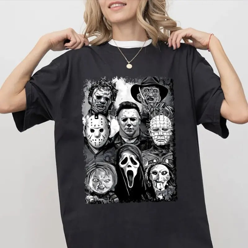 Halloween T-Shirt, Halloween Sweatshirt, Halloween Hoodie, Halloween Gift Womenswearstyle{n002}2 | HypeDripTees.com