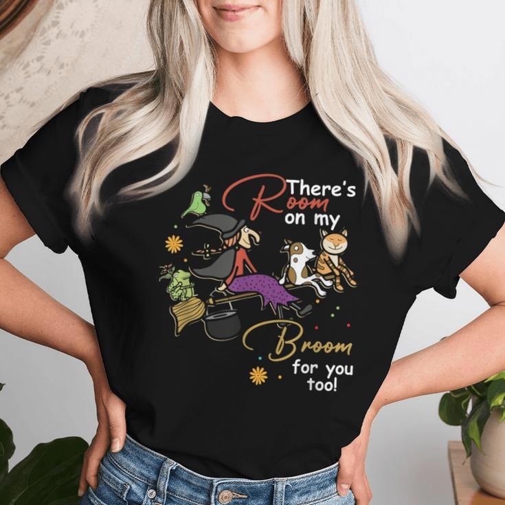 Halloween There's Room On My Broom For You Too Teacher T-shirt Hoodie, Sweatshirt | HypeDripTees.com