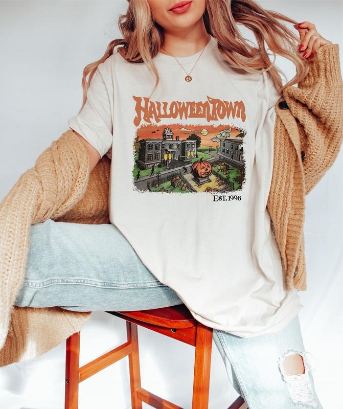 Halloween Town Shirt Halloween Town Est 1998 Halloween Halloween Pumpkin Shirt Halloween Party T-Shirts, Hoodie, Sweatshirt