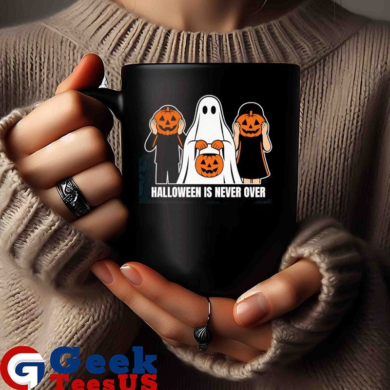 Halloween is never over pumkins 2025 shirt