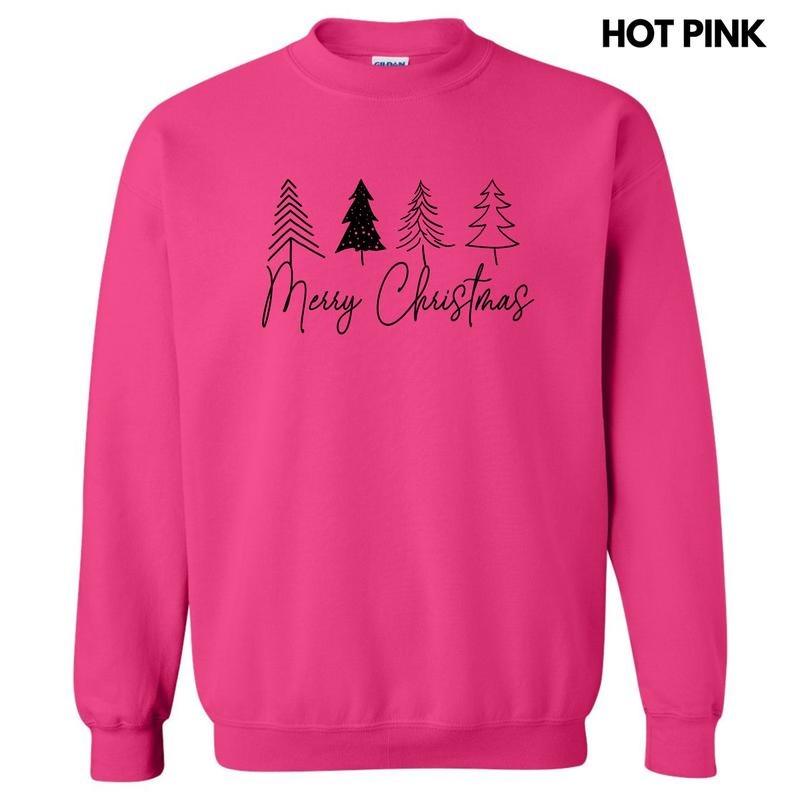 Hand Drawn Merry Christmas Sweatshirt 'NLB' T-Shirts, Hoodie | HypeDripTees.com