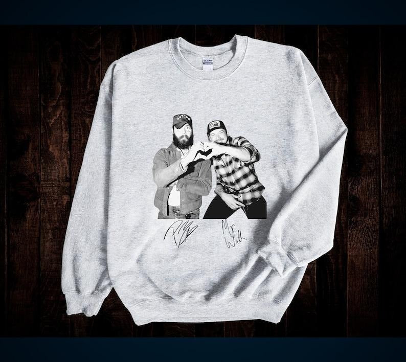 Hand Heart Malone-Wallen Shirt, Country Music Apparel Hoodie, Sweatshirt | HypeDripTees.com