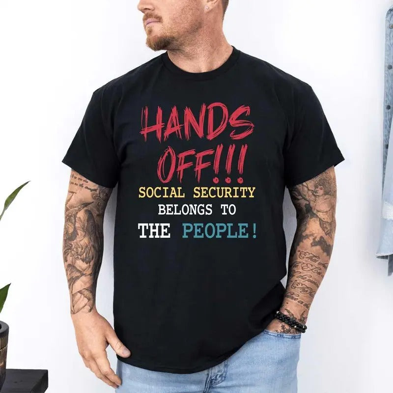 Handdss Offf T-Shirt, Handdss Offf Protest T-Shirt, Politicall Handdss Offf Hoodie, Sweatshirt | HypeDripTees.com