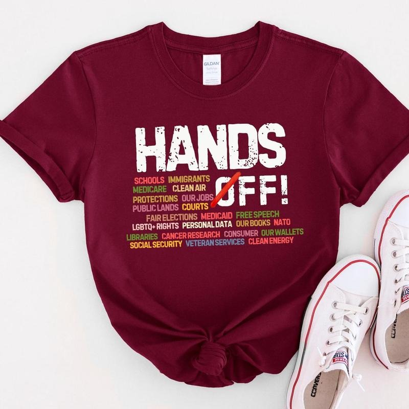 Hands Off Protest Shirt, Political Activism Tshirt, Save Public Lands sweatshirt, Medicare Social Security hoodie, Free...