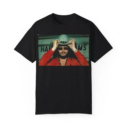 Hank Williams Jr T-Shirt, Cotton Fabric, Men's Classic Top Menswear Love