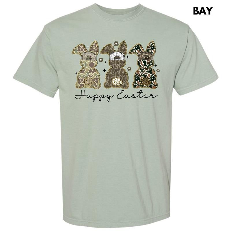 Happy Camo Easter Comfort Colors T-Shirt 'NLB' Hoodie, Sweatshirt | HypeDripTees.com