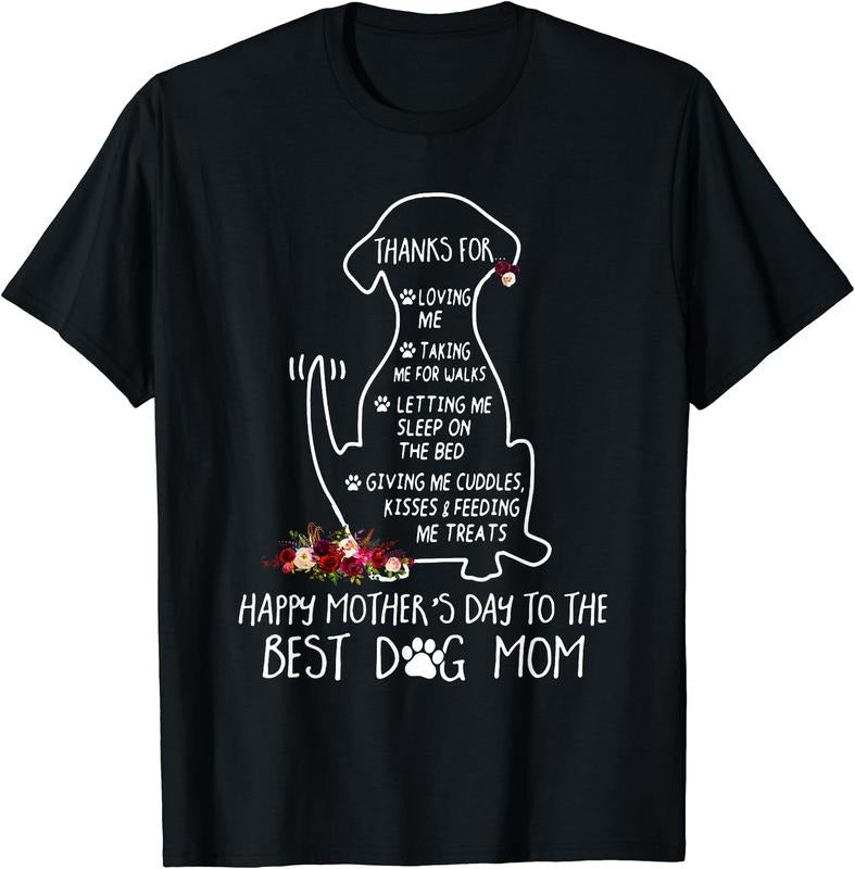 Happy Mother's Day Dog Mom T-Shirt Hoodie, Sweatshirt | HypeDripTees.com