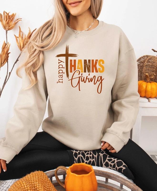 Happy Thanksgiving Sweatshirt, Pumpkin Season Sweater, Thanksgiving T-Shirt, Halloween Shirt, Fall Shirt, Autumn Hoodie,...