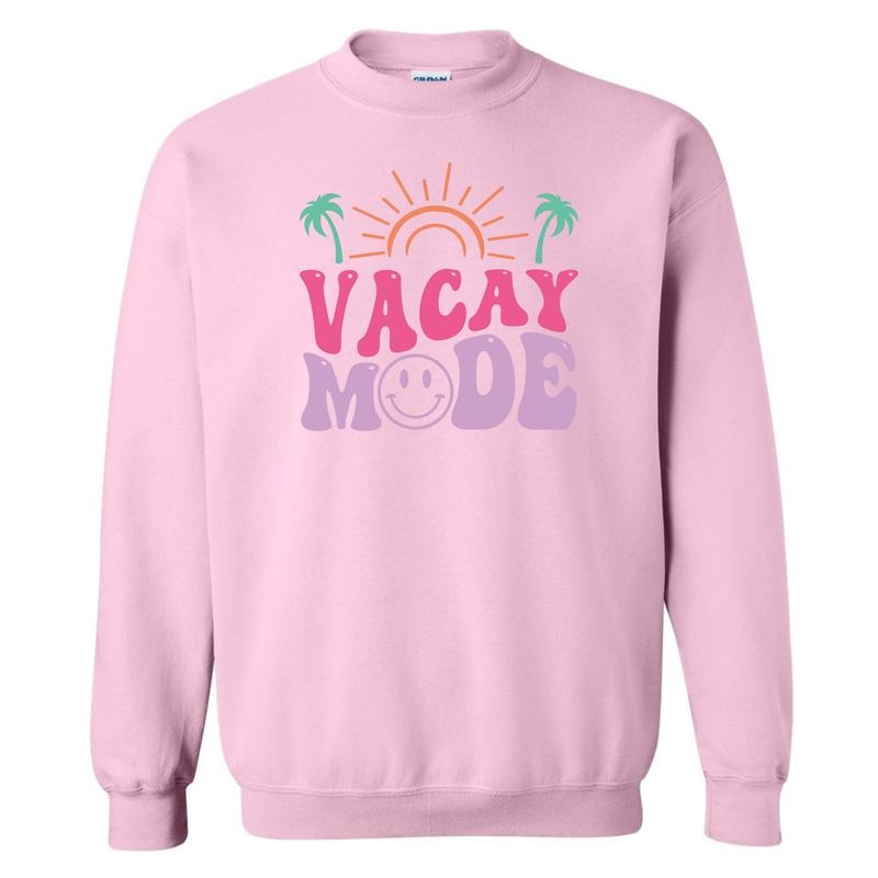 Happy Vacay Mode Sweatshirt 'NLB' T-Shirts, Hoodie | HypeDripTees.com