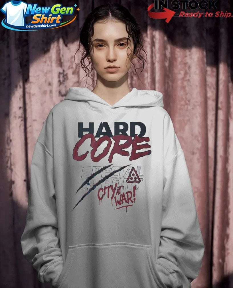 Hard Core With Tony Pope City At War Shirt