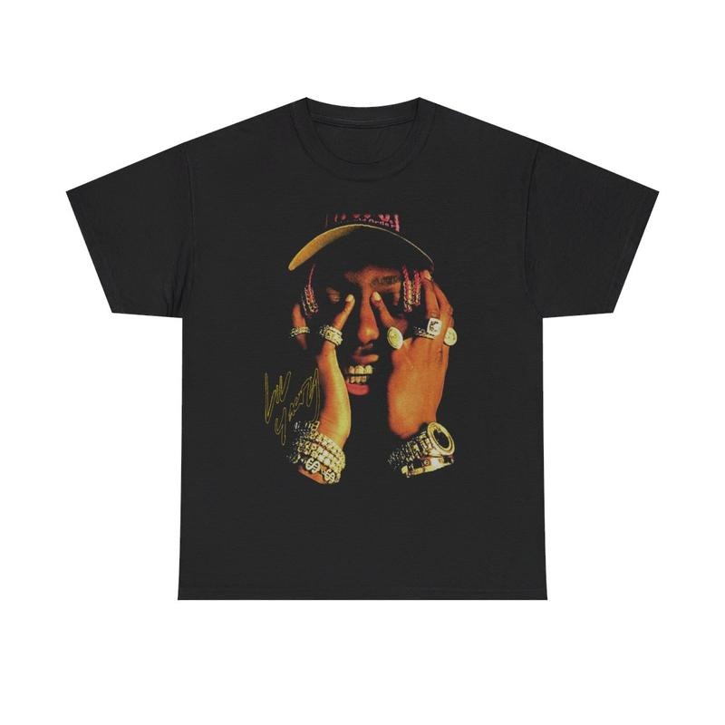 Hard Rap Inspired Vintage Graphic Tee Hip Hop 90s Styled Shirt Menswear Box Fit TShirt  Cotton Casual Top Smooth...