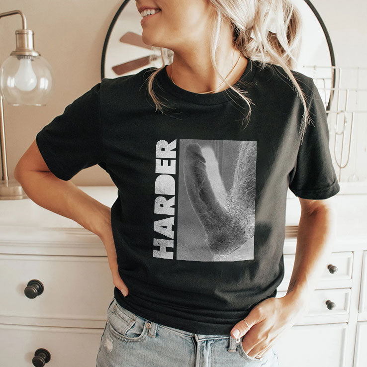 Harder Pennis Funny Dirty Mind T Shirt