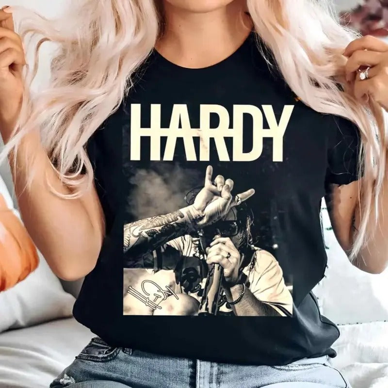 Hardy Bad Decisions Tee, Tour Vibe Graphic Shirt for Fans Hoodie, Sweatshirt | HypeDripTees.com
