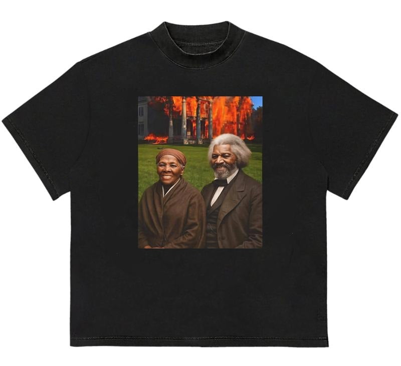 Harriet Tubman And Frederick Douglass Nottoway Plantation Fire T-Shirt Hoodie, Sweatshirt | HypeDripTees.com